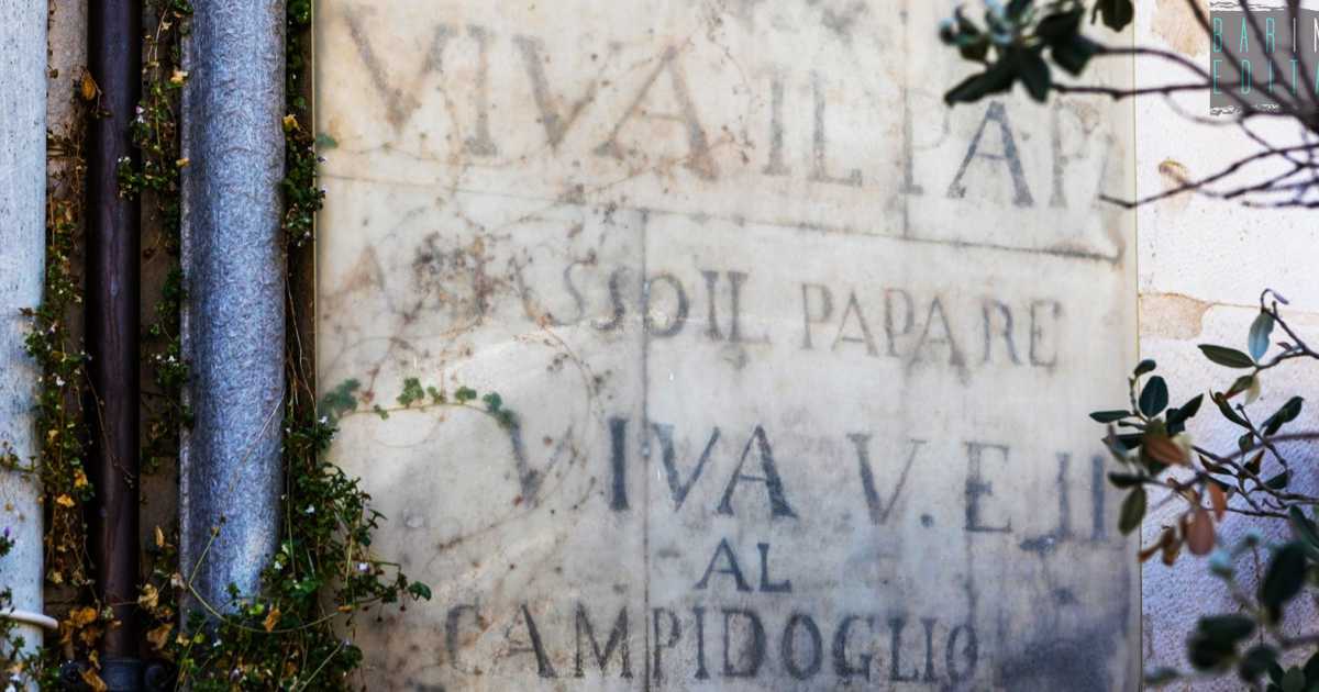 Le antiche scritte clandestine sui muri di Bitonto: �Cos� il popolo faceva sentire la sua voce�